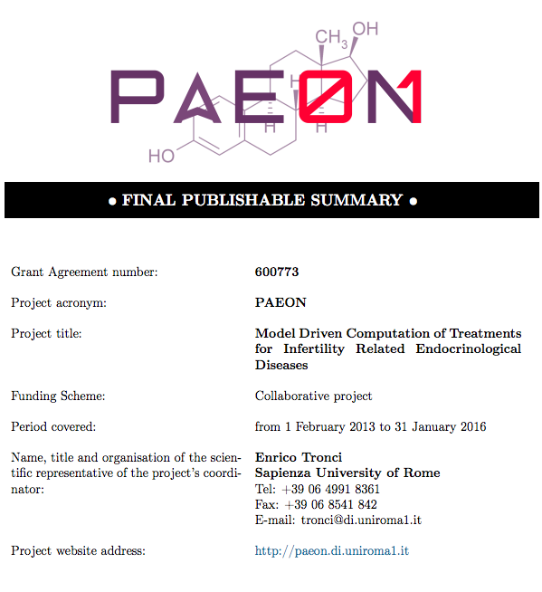 Final Publishable Summary